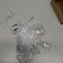 10 Pack 1-1/4 Inch, Round Polished Chrome Cabinet Knobs Chrome Drawer Knobs Chrome Cabinet Pulls, ZK2409 Solid Kitchen Hardware for Cabinets Drawers Bedroom Dresser Bathroom Vanity Cupboard 