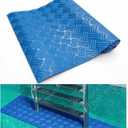 2 x Blue Wave Swimming Pool Ladder Pad - Non-Slip Designed for Above Ground Pool Liner Protection - Step Mat (36 * 9 Inch)