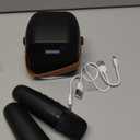 Mini Karaoke Machine, Portable Bluetooth Karaoke Speaker with 2 Wireless Microphones and Party Lights for Kids and Adults, Birthday Gifts for Girls Boys Family Home Party (Black 2 Mics)