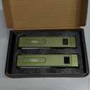 EDC Flashlight Rechargeable 2Pack, 9Mode Flat Flashlights High Lumens, LED Flashlight EDC, Small Flashlights Mini, Portable Pocket Flash Lights with UV Light, Magnetic Bright Flash Light for Working