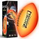 Light Up Football for Boys: Glow in The Dark - Toys for Kids Teen Boys Ages 8-15 - Birthday Christmas Easter Gift Ideas - Outdoor Sports Activity Night Play - 8 9 10 11 12 13 14 15 Years Old Teenager