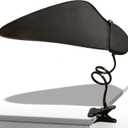 Livvie Cubicle Shade Adjustable Clip-On Desk Shade to Block Light & Reduce Glare Portable Shield to Block Overhead-Light Ideal for Blocking Window Sun Glare