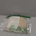 OLETHA Square Tissue Box Cover - Aesthetic Desk Decor for Room, Home & Office - Tissues Cube Boxes Holder - Rattan Textured, Set of 2