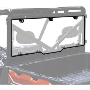 StarknightMT Ranger 1000 Rear Windshield, Clear Back Window Rear Window Compatible With 2017-2025 Polaris Ranger 1000/XP 1000 / Crew 2013-2019 Polaris Ranger XP 900/ Crew Heavy Duty PC