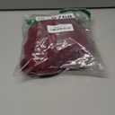 SweatyRocks Women's Bodysuit Mock Neck Casual Ruched Long Sleeve Jumpsuit Burgundy Small