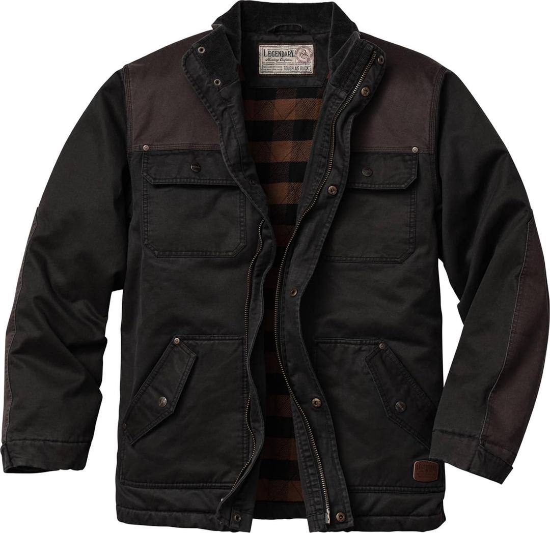 Legendary Whitetails Mens Barn Chore Coat Water Resistant Work Jacket, 2X