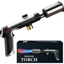 Propane Torch, 3272°F Propane Torch Gun High Heat Torch Lighter with Adjustable Flame & Safety Lock, for BBQ Grilling, Charcoal Igniting, Cooking, DIY Projects (1 Set)