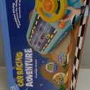 Musical Steering Wheel Toys for Boys 4-6: Toddler Simulated Driving Racing Car Game with Sound Ages 3+ Year Old, Interactive Educational Learning Race Truck for Kids Girls Birthday Gifts