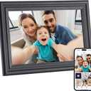 Digital Picture Frame 10.1 Inch WiFi Digital Photo Frame with 16GB Storage,1280x800 IPS Touch Screen, Auto-Rotate, Wall Mountable, HD Photo Frame for Sharing Pictures and Videos from Phone