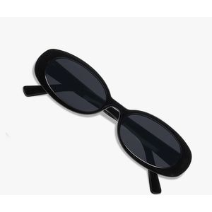 VANLINKER Polarized Retro Oval Sunglasses for Women and Men Small 90s Style VL9580