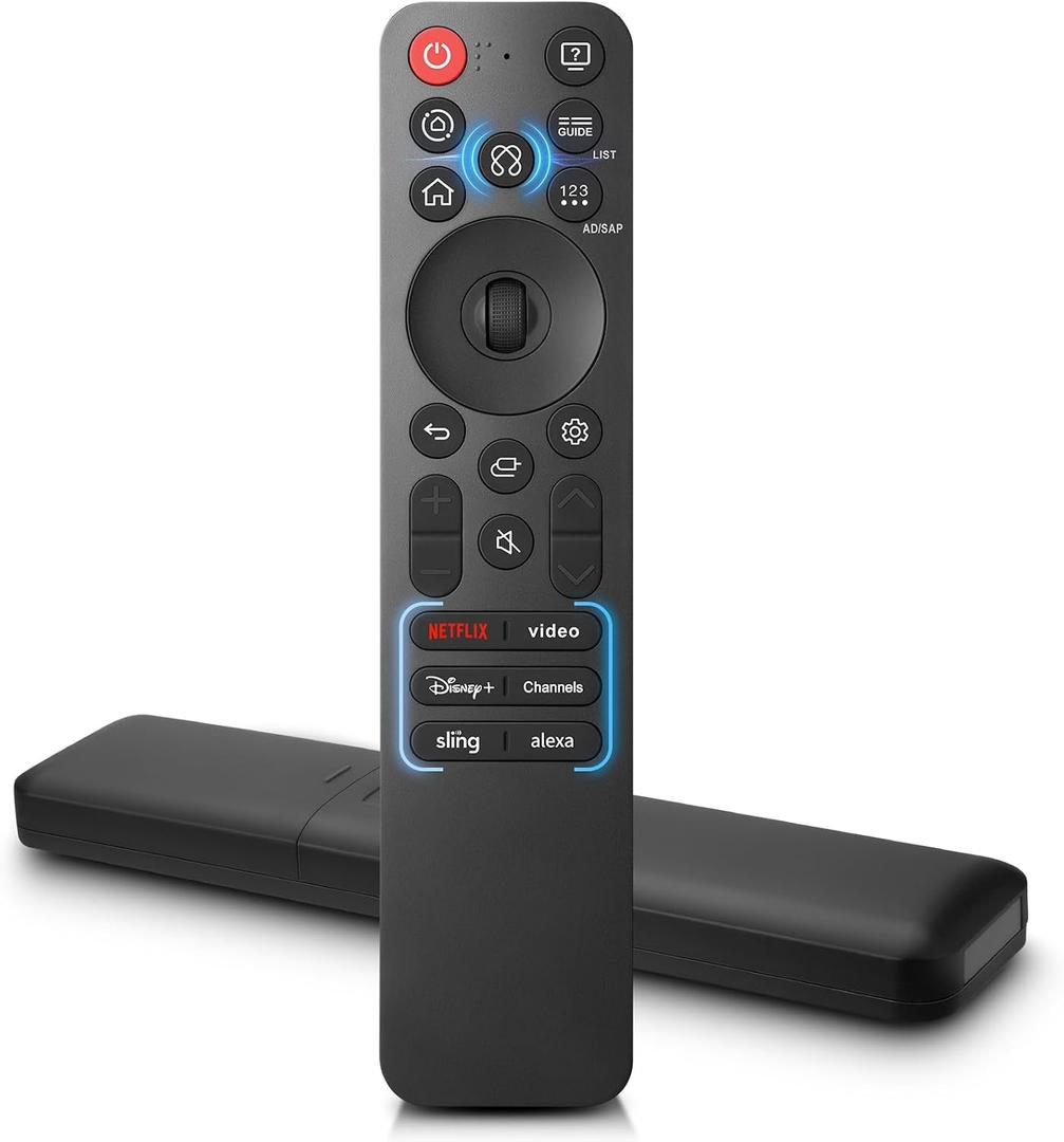 Al Voice Magic Remote for LG OLED QNED UHD NanoCell Webos Smart TV Magic Remote Control Replacement AN-MR25GA MR21 MR22 MR23 MR24 GA GN MR20GA MR19BA MR18BA AKB75855501