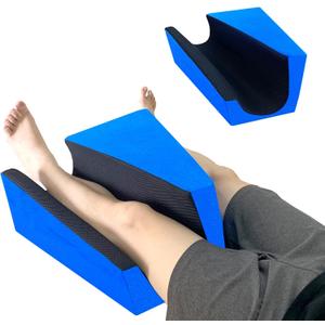 Hip Abduction Pillow Knee Wedge Leg Lifter for After Knee Surgery Replacement Recovery Aids Hip Abductor Pillow Maintain Leg Fixators While Sleeping (Left)