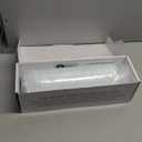 Bluewave Bedding Extra Slim Gel Memory Foam Pillow for Stomach and Back Sleepers - Thin, Flat, and Low Profile Design for Deeper Sleep (1.75-Inches Height, Standard Size)