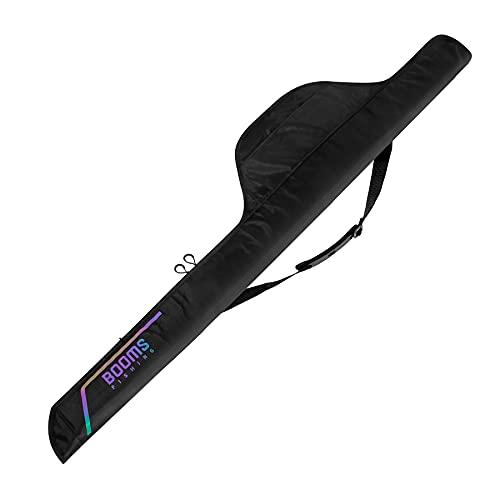 Booms Fishing PB4 5.4ft~6ft Fishing Rod and Reel Case, Folded Nylon Fishing Pole Case, 0.6ft Extended Design Fishing Spinning Rod Bag, Store up to 2~3 Poles with Reels (Not Store Surf Rod Combo)