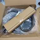 saffruff 74" Shepherds Hook Stand: Hanging Wind Chimes, Bird Feeders, Plants, Lanterns and Wreath, Adjustable Free Standing Pole Holder with Heavy Duty Base for Indoor & Outdoor, Holds Up to 20 LBS (Black)