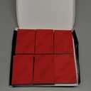 24 Pcs Sanding Sponge 1200-1500 Grit, Washable & Reusable Sanding Blocks for Wood, Metal, Drywall, Glazing, Wet Dry Sandpaper for Smooth Finishing (Red)