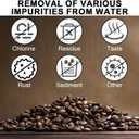 Espresso Maintenance Kit Compatible with Ninja Luxe Coffee Machine, 2pcs Silicone 54mm/2.13in Backflush Discs, 4 Water Filters & 8 Espresso Care Tablets for Daily Machine Care Cafe Accessories
