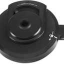 Ninja Creami Lid Replacement, Outer Bowl Lid for Ninja NC301 Ice Cream Maker, Reusable Ninja Creami Replacement Lid, Compatible with Ninja NC299AMZ/NC301/NC300/CN305A/CN301CO Series (NO Paddle)