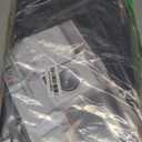 Slim Laundry Basket with Lid, Narrow Dirty Clothes Hampers for Laundry with Handle, Skinny Laundry Bin for Laundry Room, Dorm, Bedroom and Bathroom, 19.8 Gallon (75L) Black