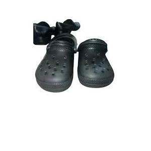 B Black Clog Crocs 11