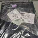 File Organizer, Fireproof File Box with Lids, Important Document Organizer Box with Lock, Portable File Folder Organizer with Handle (Black 1 Layer)