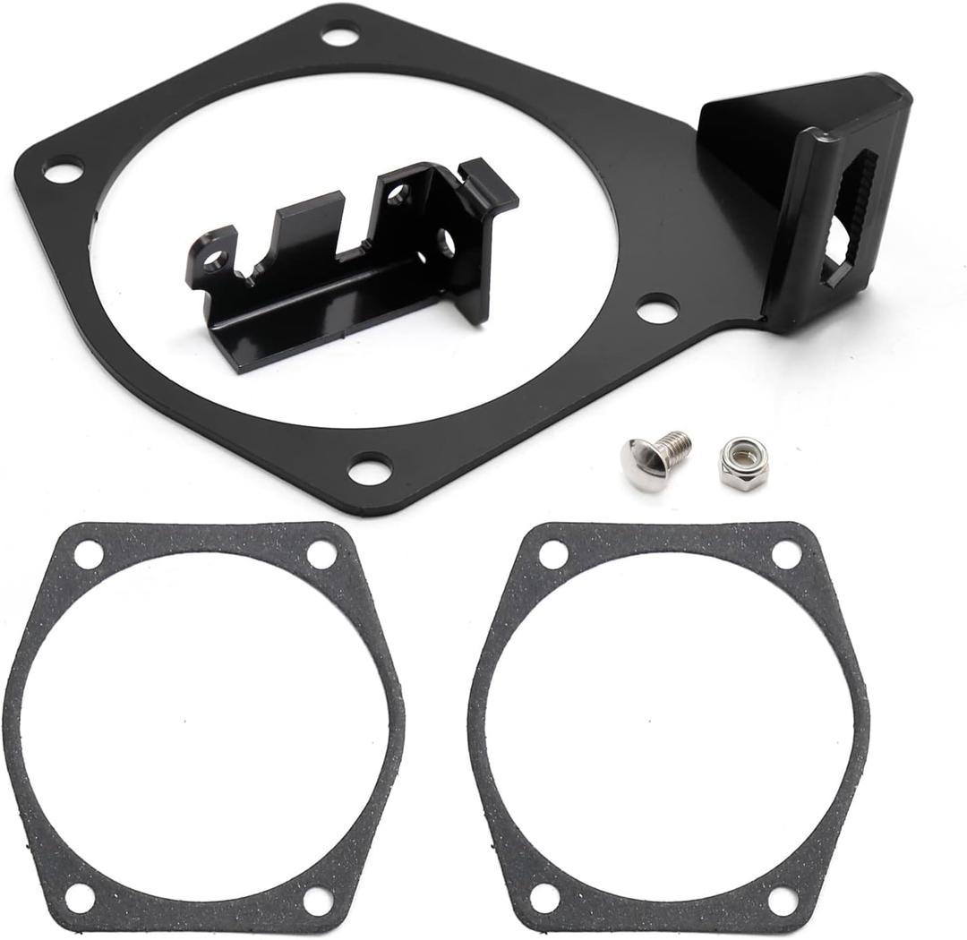 4-Bolt Throttle Cable Bracket Intakes 92MM-102MM Throttle Cable Bracket Replaces# 81012/81042 / 81001/81002 / 81003/81007 / 81043/81044
