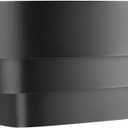 Progress Lighting 1-Light Louvered Wall Sconce Light Fixture, 7 in. Tall, Black, P7103-31