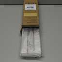 Vtopmart 4 Pack Drawer Dividers for Clothes, 4" High 10.2"-16.5" Adjustable Expandable Dresser Drawer Organizer, Clear Plastic Separators for Dresser, Baby Clothing, Underwear, Cosmetic, Toiletries