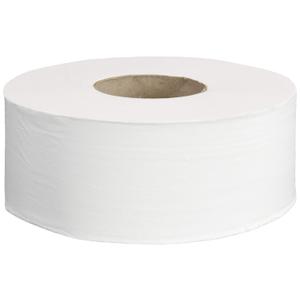 AmazonCommercial 2-Ply White Jumbo Roll Toilet Paper, 9 in, Septic Safe, Compatible with Universal Dispensers, FSC Certified, 1000 Feet Per Roll (Pack of 12)