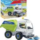 PLAYMOBIL City Action 71432 Sweeper, City Cleaning, Rotating Sweeping Brushes, Toy for Children from 4 Years