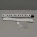 Updated Cable Raceway Kit - 31 (2X15.4) Inch Open Slot Wire Covers for Cords, Under Desk Cable Management System to Hide Under Desk/Tv/Computer/Net/Power Cords, (Pack 2) (Black)