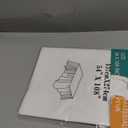 FULDGAENR Silver Plastic Tablecloth, Disposable Silver Table Cloths Plastic 54x108 Inch Size for 6-8 Foot Rectangle Table Indoor/Outdoor Parties Birthdays Weddings Anniversary - 1 Pack