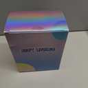 QearFun Kids Headphones Wired with Mic, 85/94dB Safe Volume Limit, Foldable Over Ear, Tangle-Free Cord & Sharing Port, Wired On-Ear Headset for School, Chromebook, Tablet, Travel - Boys & Girls (Pink aurora)