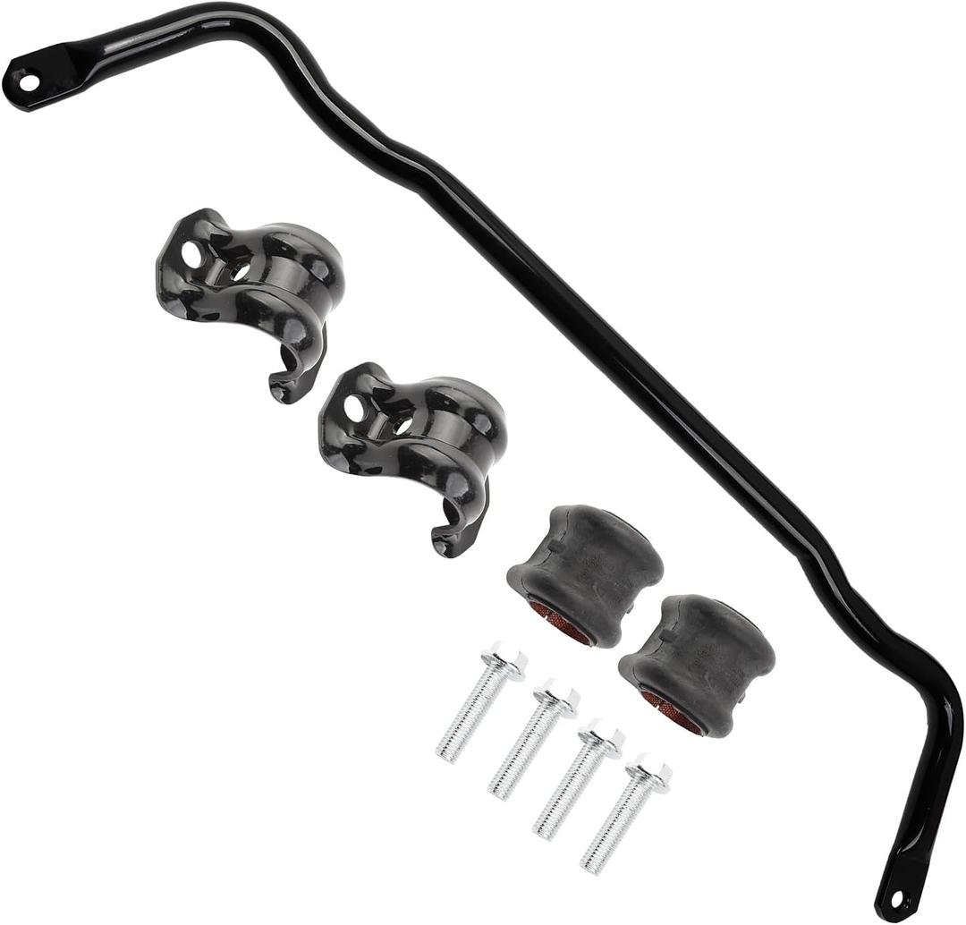 Dasbecan 55398938AC Front Suspension Stabilizer Bar Kit (Including Bushing, Bushing Retainer, Hex Head Screw) Compatible with Dodge Ram 1500 09-10 Ram 1500 11-18 Ram 1500 Classic 19-22 4WD