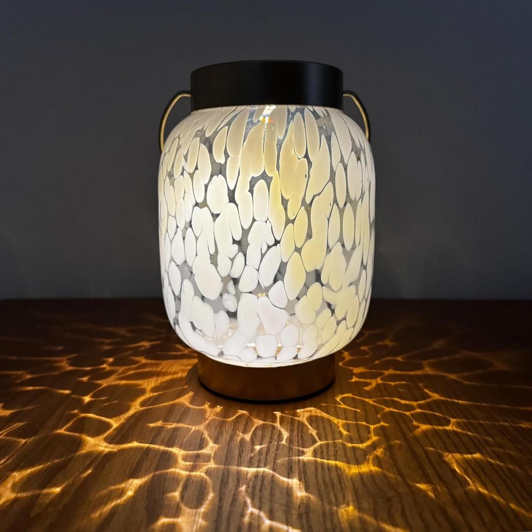 Outdoor Solar Lanterns for Decor,Garden Decor Christmas Gifts for Women Mom Grandma Halloween Decorations Lights,Outdoor Waterproof Lights,Garden,Patio,Pathway & Yard Decor