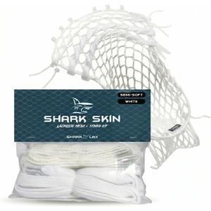 Semi-Soft Lacrosse Mesh & Stringing Kit - Lacrosse String kit - Use SemiSoft Lacrosse Mesh and Lacrosse Strings for The Best Performance