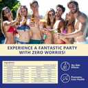 Party Recovery Patches 20 Pack, Natural Ingredients for Quick Recovery, Individually Wrapped, Skin-Friendly & Waterproof - Enhanced Morning Formula, Wake Up Refreshed and Energized