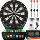 Electronic Dart Board LCD Soft Tip Dartboard Electric Digital LCD Auto-Scoring Dart Boards Set for Adults 7 Games-5 Variants Games with 6 Darts