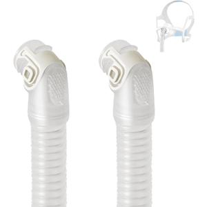 2 Packs Replacement Short Tube and Elbow for Resmed AirFit N20, Airtouch N20 Mask - No Leakage - Reduce Noise
