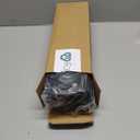 Extra large folding camping backrest with cup holder,Lightweight portable outdoor large chair for beach, park, lawn, and travel,Aluminum frame, comfortable & durable lazy backrest (Carbon Black)