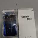 Choiche Compatible for iPhone 17 Case, Women Cute Clear Glitter Bling Sparkly Case, [2 x Diamond Camera Lens Protectors] [2 x Tempered Glass Screen Protectors] 6.3-inch (Glitter Clear/Blue)