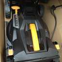 14" Cordless Lawn Mower Compatible with Dewalt 20V MAX Battery | 2-in-1 Brushless Electric Lawn Mower for Small Yards, Push Mowers with 5-Position Height Adjustment, Black (Tool Only)