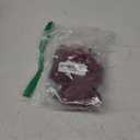 Bow Napkin Rings Set of 6 Luxury Soft Burgundy Velvet Napkin Holders, Elegant Bow Design for Christmas Holiday Dinner Wedding Party Table Decor