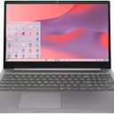 Lenovo IdeaPad 3i Chromebook 15.6" FHD Laptop, Intel Celeron N4500, 4GB Memory, 64GB eMMC, Intel UHD Graphics, Chrome OS, Artic Grey