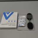 Magnetic Phone Holder for Car Metal Upgrade 6X Magnets Phone Mount Double 360 Rotation Super Sticker Phone Holder Car Mount Easy Install Suitable for Dashboard Screens Compatible with All Phone black