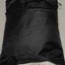 Stacking Outdoor Chair Cover Waterproof, Uranshin Outdoor Patio Furniture Covers Stacked Chairs 210D, Lounge Chair Covers Outdoor Stack Chairs for All Weather Protection, Black, 25"L x 25"W x 47H