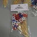 5 x Bamboo Star Skewers