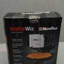 Mueller Heart 5 Waffle Maker, Waffle Iron, Adjustable Browning Control & Nonstick, Cool Touch Handle, Easy to Clean, Small Kitchen Appliances