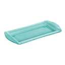 GET HI-2030-JA Cache 18" x 9" Jade Rectangular Polycarbonate Platter - 3/Case