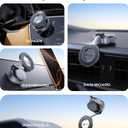 VICSEED 2026 Upgraded Car Phone Holder for Magsafe Car Mount [85 LBS Strongest Suction] Vacuum Magnetic Phone Holders for Your Car 360 Adjustable Car Phone Mount for iPhone 17 Pro Max 16 15 14 13 12